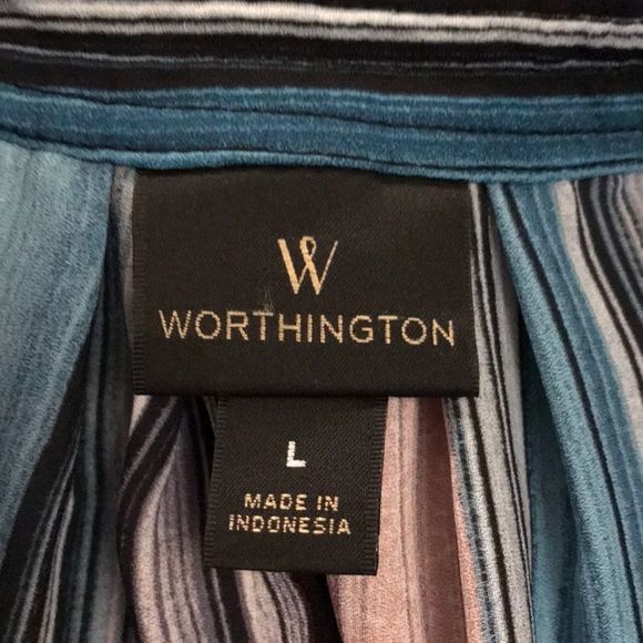 Striped Worthington blouse - Picture 3 of 5